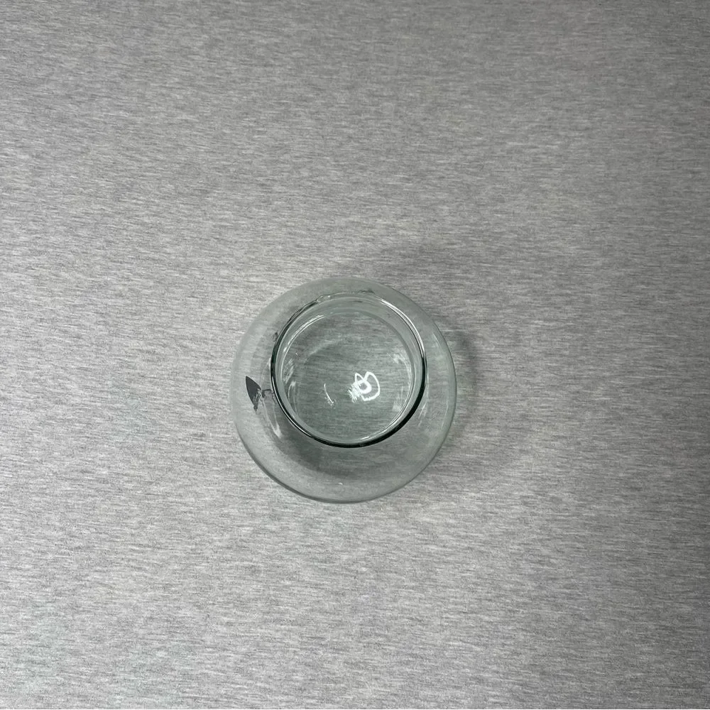 Target 6.5” Rounded Open Top Glass Decorative Vase Bowl